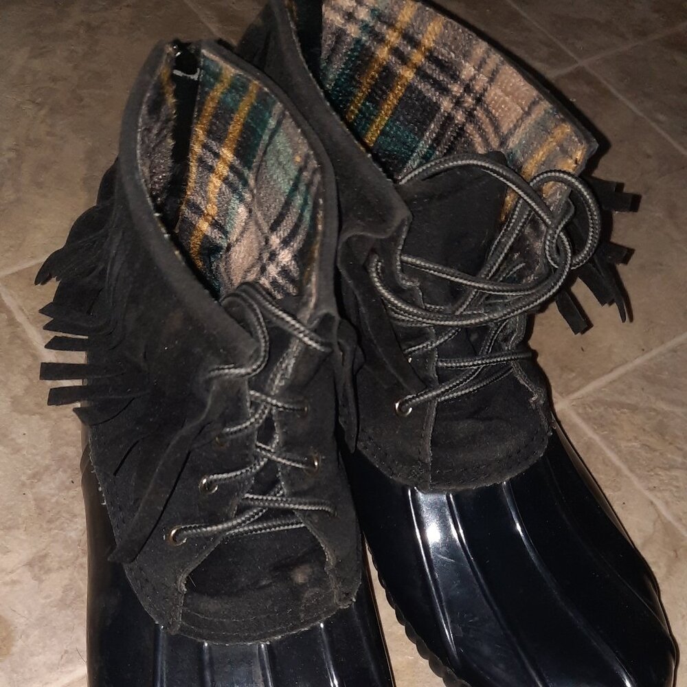 Off brand rain boots